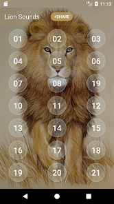 Captura de Pantalla 2 Sonidos León y tono android