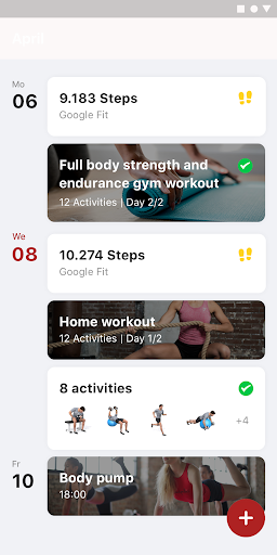 BRAFE Personal Training Screen 2