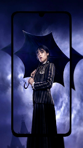Wednesday Addams-Wallpapers