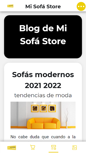 Mi Sofa Store Screen 3