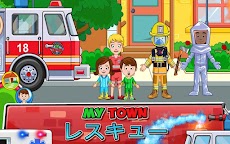 My Town : 消防署とレスキュー（消防車と救急車）のおすすめ画像1