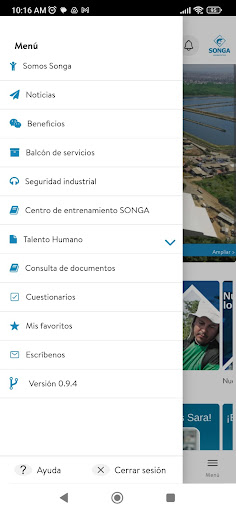 SONGA Ecuador Screen 3