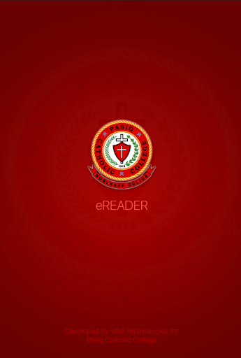 Android application Pasig Catholic College eReader screenshort