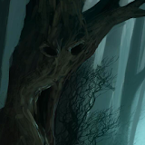 creepy forest wallpaper icon