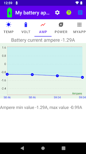 My battery and all apps Screen 3