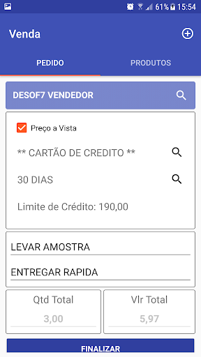 7Vendas Screen 2