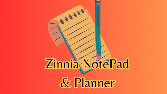 Zinnia Note Planner & Journal