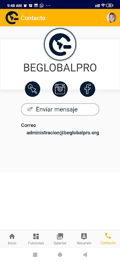 BEGLOBALPRO Screen 3