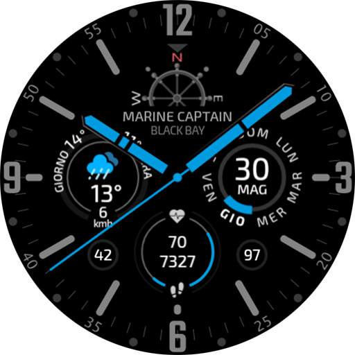 Marine Captain Watch Face Scarica su Windows