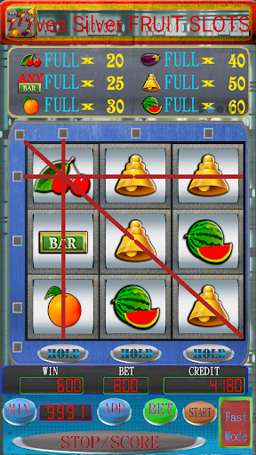 Five Silver FRUIT SLOTS Screen 3