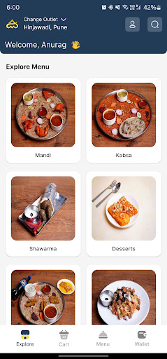 Android application Arabian Mandi screenshort