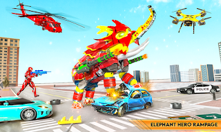 Elephant Robot Limo Robot Car - Screenshot 1