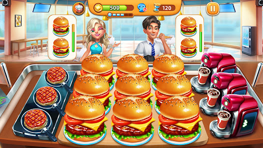 Cooking City - jeux de cuisine screenshots apk mod 1