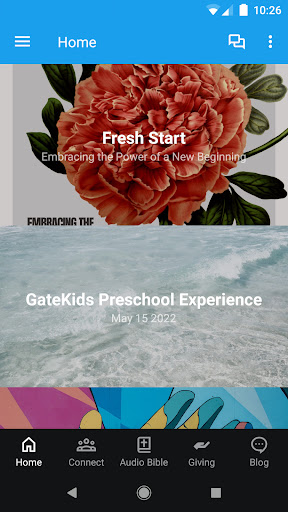 Android application The Gate Church Inc screenshort