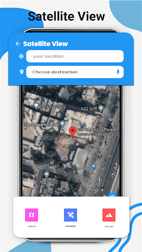 GPS Route Finder, Live Traffic Screen 3
