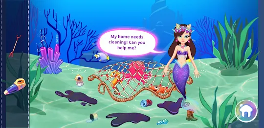 Mermaid Princess - Underwater