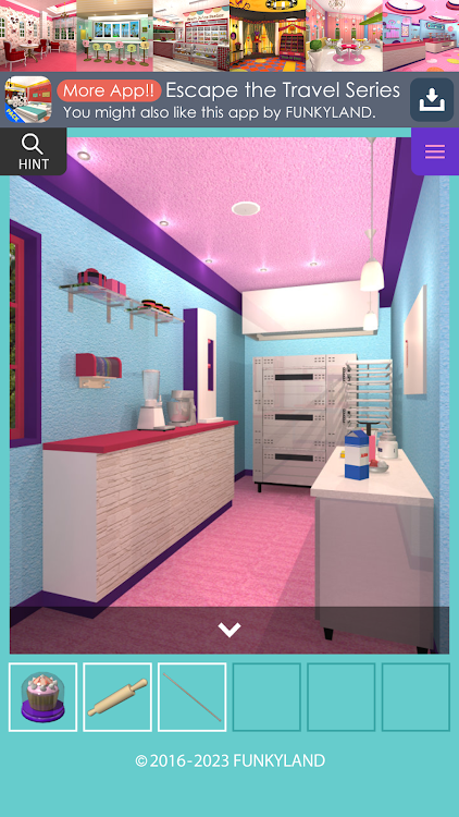 #4. Escape the Sweet Shop Series (Android) By: FUNKYLAND