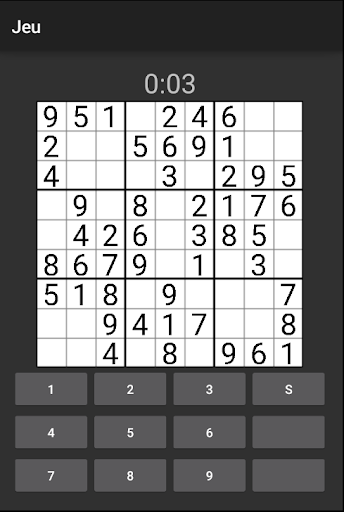 MySudoku Screen 2