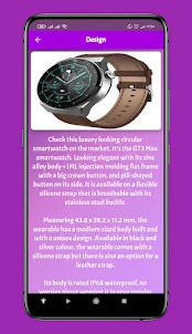 GT3 Max Smartwatch guide