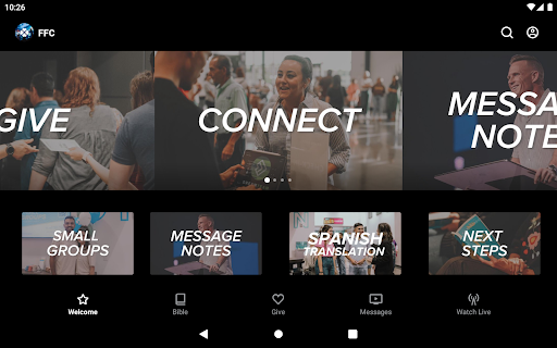 Screenshot of Faith Family Church - Baytown