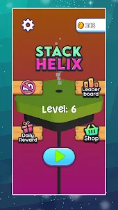 Stack Helix: Bouncer Ball Jump