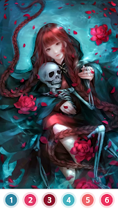 Love & Death Paint by Number