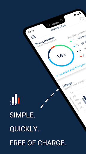 Android application Fleetboard Manager screenshort