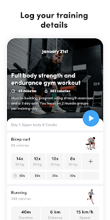 Virtuagym Fitness Tracker - Heim & Fitnessstudio