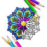 Mandala Number Coloring icon