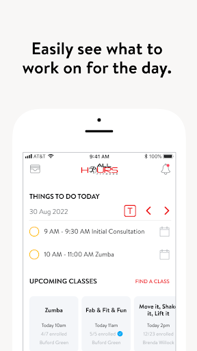 All Hours Fitness Screen 2