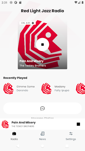 Android application RLJ Radio screenshort
