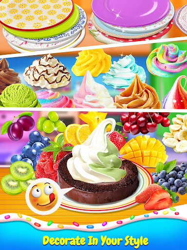 Ice Cream Cake Roll Maker - Super Sweet Desserts screenshots 11