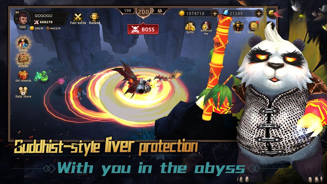 Hunter Legend : Chaos dungeons - Idle RPG 1.1.27 APK + Mod (Unlimited money) para Android
