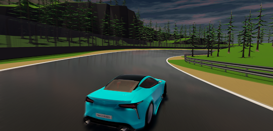 Lexus LC500 Drift Simulator 3D