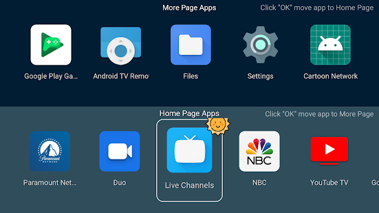 TV Launcher  - Smart TV BOX Screenshot