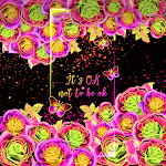 Cover Image of Download Neon Pink Rose - Wallpaper  APK