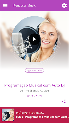 Android application Renascer Music screenshort