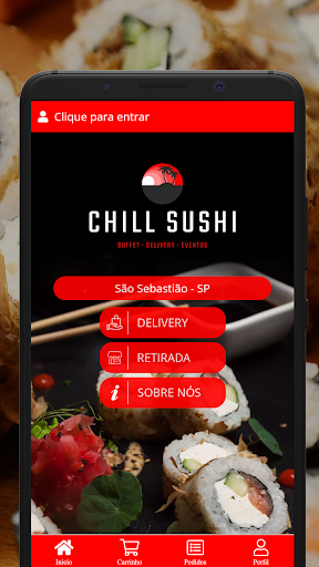 Android application Chill Sushi screenshort