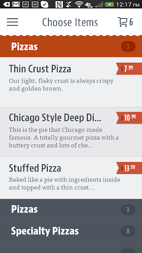 Pizzeria Brandi Screen 3