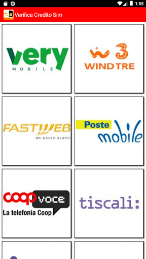 Android application Verifica Credito Sim screenshort