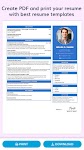 screenshot of CV Maker, Resume Builder - PDF