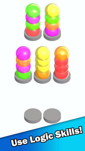 Android application Jelly Sort 3D screenshort