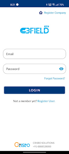 Android application C3FIELD Audit screenshort