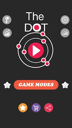 Dark Dot shoot Aim Battle 3d - Screenshot 1