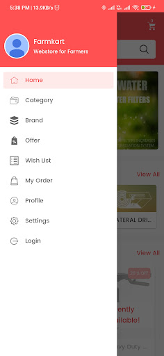 Farmkart - Webstore for Farmer Screenshot