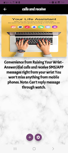 Android application THIKPO Smart Watch guide screenshort