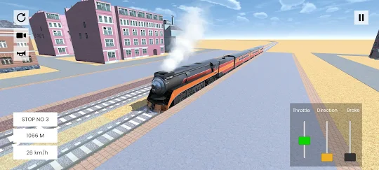Vintage Steam Train Simulator