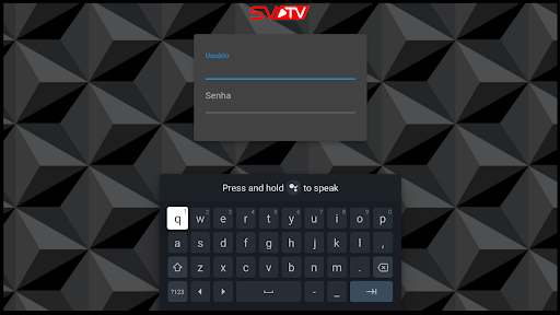 Android application SV TV STB screenshort