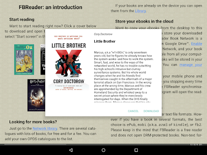 FBReader: Favorite Book Reader Screenshot