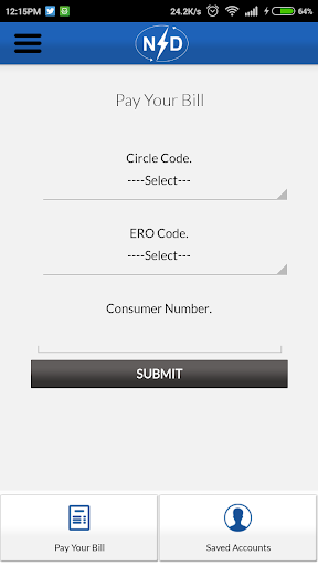 Android application TSNPDCL App Payments screenshort